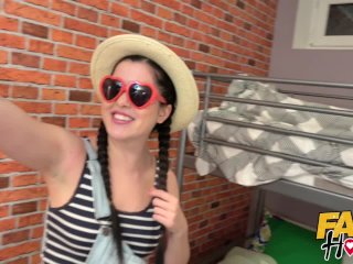 Hostel - Selfie crazed gets the fuck of her life