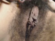 Preview 3 of HD EXTREME Closeup of Hairy Pussy and Fingering