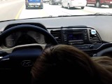 Blowjob while stuck in slow traffic