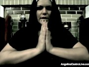 Preview 1 of BBW Nuns Angelina Castro & Sam 38G Spank & Fuck Their Twats!