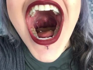 solo female, open throat swallow, swallowing whole, vore fetish