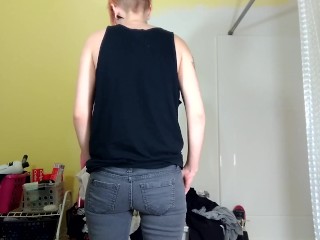 Первое в истории мочеиспускание джинсов