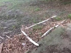 Daytime Public Fun  and quick cum at City Park (TS PublicPrincess)