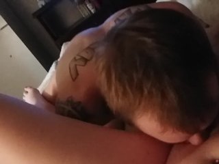 young couple, pussy licking, reality, pov