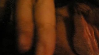 Late night close up wet hairy pussy queefs