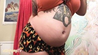 layla bbw belly