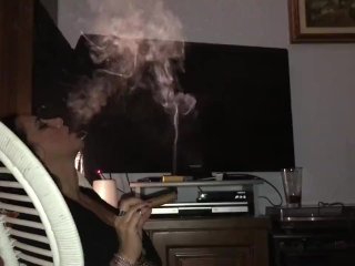 Cohiba robusto completely inhaled