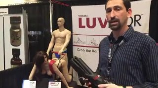Luv Rider con Jiggy Jaguar y Brittany Baxter 2017 AVN Expo Las Vegas NV