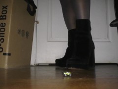 amaninheels | Suede Boots vs Car (teaser)