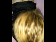 Preview 1 of Blonde Teen Gives Blowjob (CreamyDanielle)