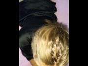Preview 3 of Blonde Teen Gives Blowjob (CreamyDanielle)