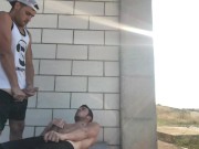 Preview 6 of Cum with my friend in the street