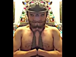 Intense Jerking Off Nude In A Tie