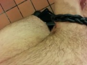 Preview 3 of HUGE Messy Cumshot In Public Toilet - SlugsOfCumGuy