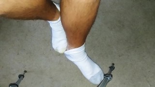 College Boy Sock Removal