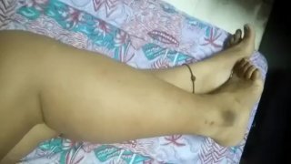Chennai meisje toont kont en borsten