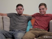Preview 4 of Bareback Fuck For Cute College Boy & First Time Friend!!