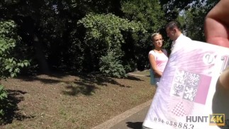 ОХОТА4К. Рогоносец согласился посмотреть на секс незнакомца со своей девушкой