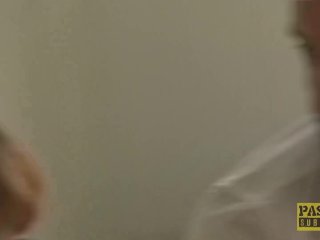 Hardfucked little_subslut Cherry English hammered by master