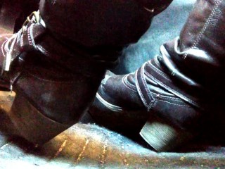 Pedal Pumping and Cranking in my Boots, Super Close up Angle TEASER