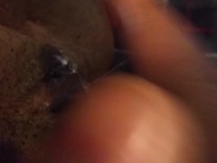 Started playing with my pussy after a blunt and this is the result