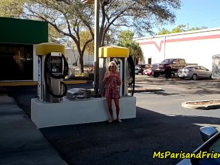 Paris Just Can't Keep Her Dress On