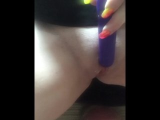 Spraying cum on daddy!