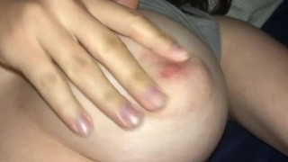 Teen with nice tits squirts!