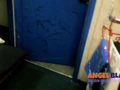 Sissy Task: Sissy taken to buy 2nd hand bedding for her whore bed and expos