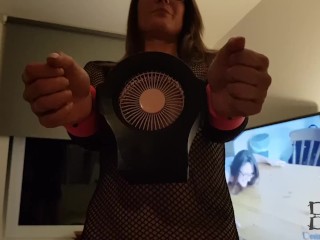 Fan cuffs - How to keep your master cool_on those hot summer nights