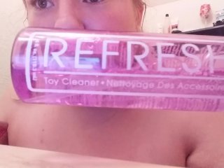 Prepping and Using My New Dildo