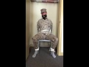 Preview 4 of Tied Gagged in Uniform