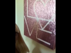 Sexy tiny Kii’anna Cox ebony fully nude clip