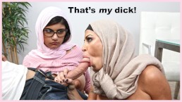 MIA KHALIFA - MILF Stepmom Julianna Vega Tries To pWN Mia's BF