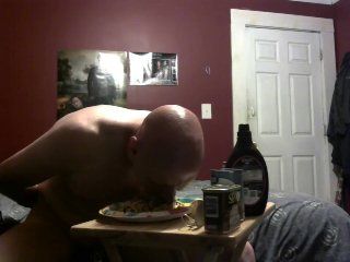 piggy daily feeding gross food 7/24/18