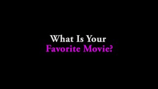 What Is Your Favorite Movie According To A Porn Star