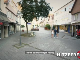 HITZEFREI Busty German Babe Jacky Lawless Ass FuckedOutdoors