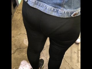 A Day Out with the Wife in See_Through Leggings ( Part5)