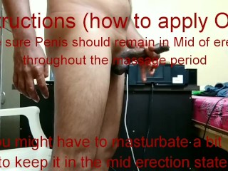 Download my Penis Enlargement Video Including Penis Measurement & Oil use