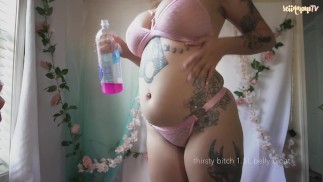 Thirsty Bitch 1.5L Belly Bloat - full vid @ c4s.com/97977