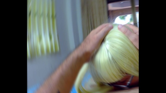 I Caught Neighbour Masturbated in VR Glasses and Ride him