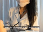Preview 2 of Sexy Latina RolePlay Medica fazendo sexo oral ate gozar na boca JOI