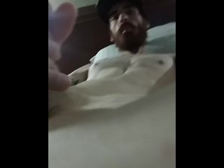 Tatted White Boy Jerks It pt. 2