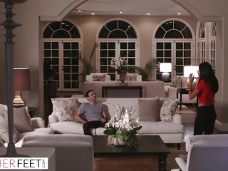 LoveHerFeet - Vienna Black's Orgasmic Toe Sucking Session screenshot number 1