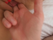 Boyfriend fingering my pussy until i cum