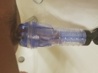 Fucking Fleshlite Turbo In Shower 6 With Cock_Ring