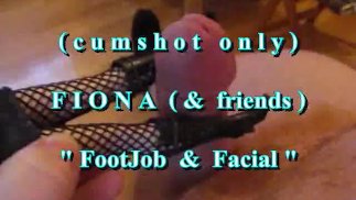 B.B.B. 预览：Fiona （和朋友们） Footjob & Facial （仅限射精）