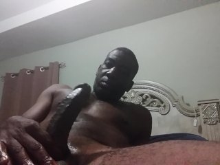 Jacking off before work