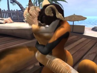 blowjob, cowgirl, furry, second life