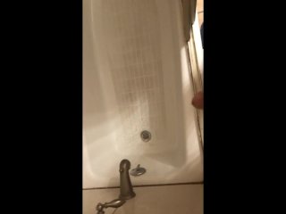 white penis, shower, solo male, exclusive